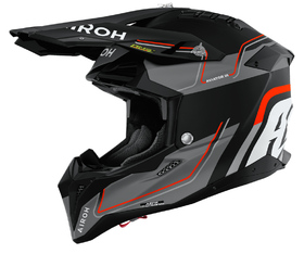 Casque cross Airoh Aviator 3 Leader Orange Mat 2026