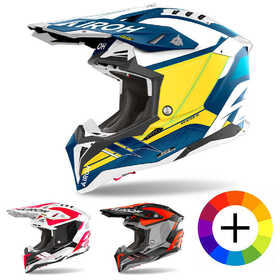 Casque cross Airoh Aviator 3 Saber 2024