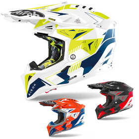 Casque cross Airoh Aviator 3 Spin 2024