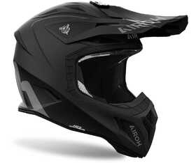 Casque cross Airoh Aviator Ace 2 Color Black Matt 2024 Côté