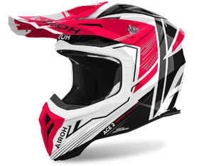 Casque cross Airoh Aviator Ace 2 Engine Red Gloss 2024