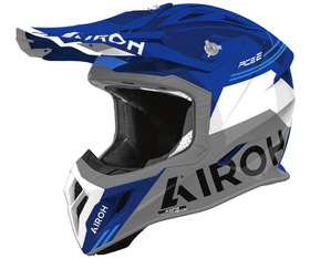 Casque cross Airoh Aviator Ace 2 Fury Bleu Gloss 2026