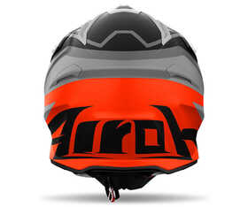 Casque cross Airoh Aviator Ace 2 Ground Orange Matt 2024 Derrière