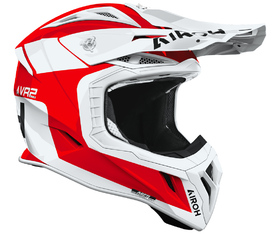Casque cross Airoh Aviator Ace 2 Iron 2026 Côté