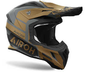 Casque cross Airoh Aviator Ace 2 Sake Gold Mat 2025 Côté