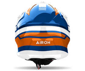 Casque cross Airoh Aviator Ace 2 Sake Orange Gloss 2024 Derrière