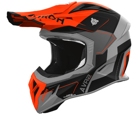 Casque cross Airoh Aviator Ace 2 Shield Orange Mat 2026
