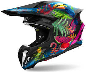 Casque cross Airoh Twist 3 Amazonia Gloss 2024