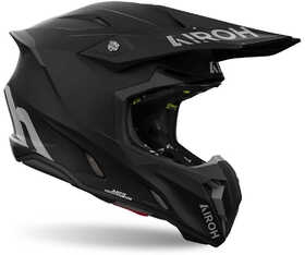 Casque cross Airoh Twist 3 Color Black Matt 2024 Côté