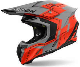 Casque cross Airoh Twist 3 Dizzy Orange Fluo Matt 2024