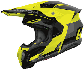 Casque cross Airoh Twist 3 Fancy Jaune Gloss 2026