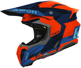 Casque cross Airoh Twist 3 Fancy Orange Mat 2026