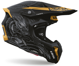 Casque cross Airoh Twist 3 Malefycient Mat 2027 Côté