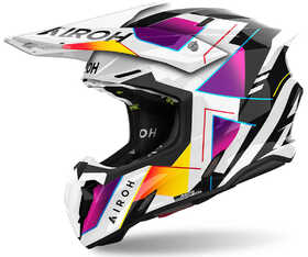 Casque cross Airoh Twist 3 Rainbow Gloss 2024