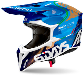 Casque cross Airoh Wraaap 6DAYS Italia 2025