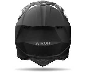 Casque cross Airoh Wraaap Color Black Matt 2024 Derrière