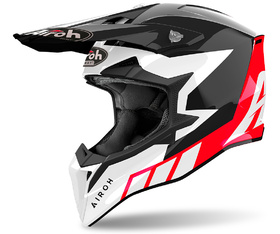Casque cross Airoh Wraaap Reloaded Red Gloss 2024
