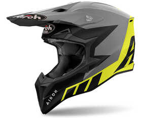 Casque cross Airoh Wraaap Reloaded Yellow Matt 2024