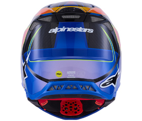 Casque cross Alpinestars S-M 10 Era Bleu 2026 Derrière
