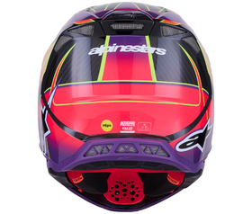 Casque cross Alpinestars S-M 10 Era Violet 2026 Derrière