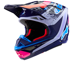 Casque cross Alpinestars S-M10 Records 2026