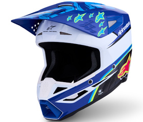 Casque cross Alpinestars S-M3 Falcon Bleu 2027