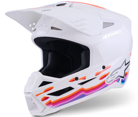 Casque cross Alpinestars S-M3 Force Blanc 2026