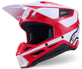 Casque cross Alpinestars S-M3 Heat Rouge 2026