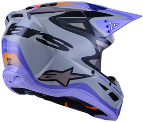 Casque cross Alpinestars S-M3 Jettson 2026 Côté