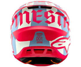 Casque cross Alpinestars S-M7 Beast Coast 2026 Derrière