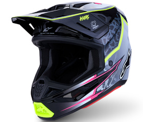 Casque cross Alpinestars S-M7 Blaster Noir 2027