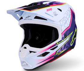 Casque cross Alpinestars S-M7 Blaster Rose 2027
