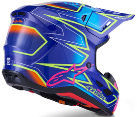 Casque cross Alpinestars S-M7 Cast 2026 Côté