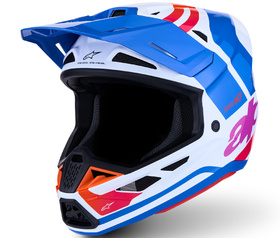 Casque cross Alpinestars S-M7 Core Bleu 2027