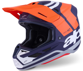 Casque cross Alpinestars S-M7 Core Orange 2026