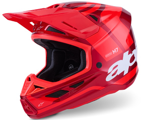Casque cross Alpinestars S-M7 Core Rouge 2026