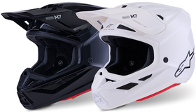 Casque cross Alpinestars S-M7 Solid 2026