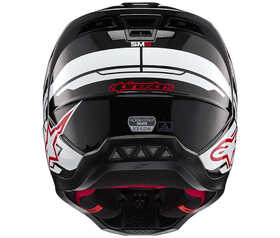 Casque cross Alpinestars SM5 Action 2 Noir 2024 Derrière