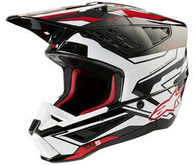 Casque cross Alpinestars SM5 Action 2 Noir 2024