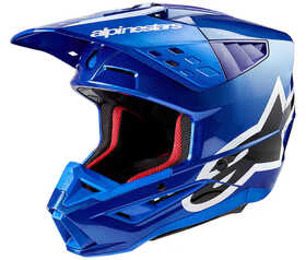 Casque cross Alpinestars SM5 Corp Bleu 2024