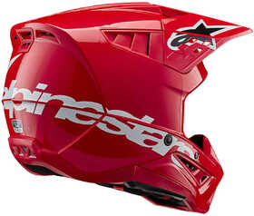 Casque cross Alpinestars SM5 Corp Rouge 2024 Côté