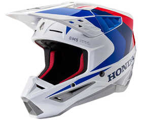 Casque cross Alpinestars SM5 Honda Blanc 2024