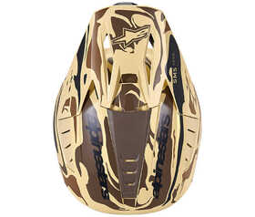 Casque cross Alpinestars SM5 Mineral Marron 2024 Dessus