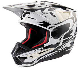 Casque cross Alpinestars SM5 Mineral Noir 2024