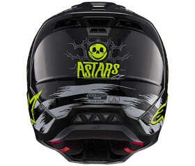 Casque cross Alpinestars SM5 Rash Rouge 2024 Derrière