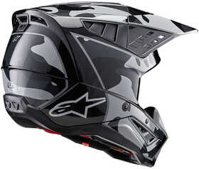 Casque cross Alpinestars SM5 Rover 2 Noir 2024 Côté