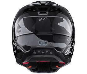 Casque cross Alpinestars SM5 Rover 2 Noir 2024 Derrière