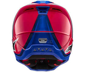 Casque cross Alpinestars SM5 Sail Bleu 2024 Derrière