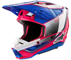 Casque cross Alpinestars SM5 Sail Bleu 2024