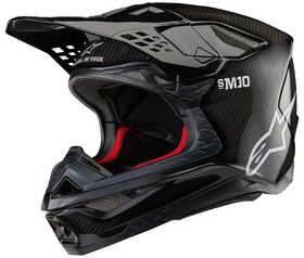 Casque cross Alpinestars Supertech M10 Solid Noir 2024